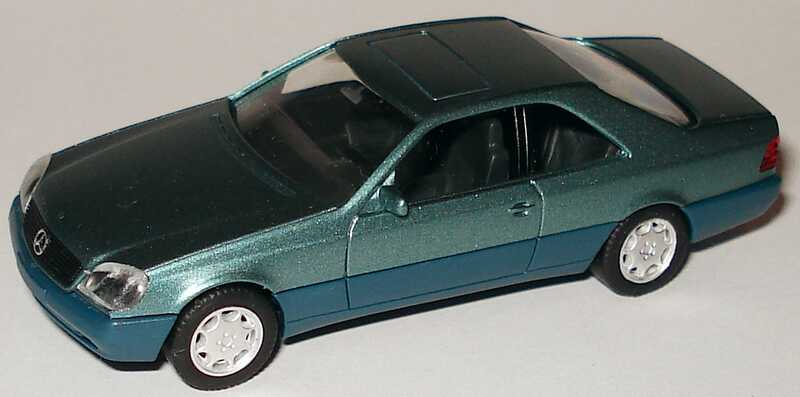 Foto 1:87 Mercedes-Benz S 600 Coupé (W140) beryll-met. herpa