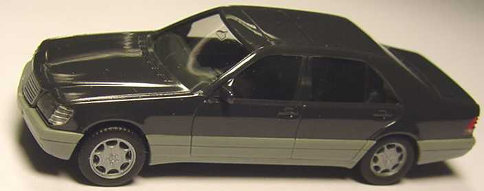 Foto 1:87 Mercedes-Benz S 600 (W140) anthrazit ! grauer Grill !(oV) herpa 021609