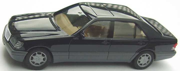 Foto 1:87 Mercedes-Benz S 600 (W140) dunkelblau herpa 021609