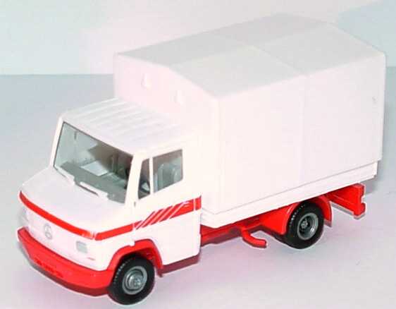 Foto 1:87 Mercedes-Benz Set-Packung De nieuwe Transportnorm (T2 PP + (k) 4a Kipper + PPSzg 2/3) Werbemodell herpa