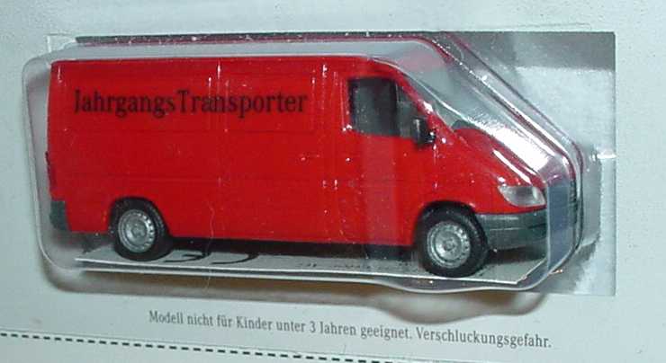 Foto 1:87 Mercedes-Benz Sprinter Facelift Kasten Jahrgangs Transporter (in Sonderverpackung)Werbemodell herpa