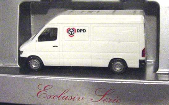 Foto 1:87 Mercedes-Benz Sprinter Kasten Hochdach DPD herpa