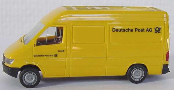 Foto 1:87 Mercedes-Benz Sprinter Kasten Hochdach Deutsche Post AG herpa 042680