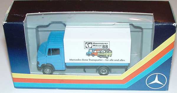 Foto 1:87 Mercedes-Benz T2 PP mittellang Hannover Messe Industrie 88, Mercedes-Benz Transporter - für alle und alles. herpa