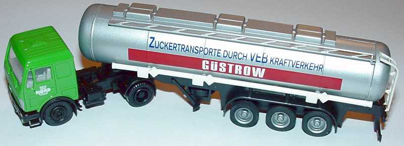 Foto 1:87 Mercedes-Benz TSzg 2/3 Frischdienst Nord, Zuckertransporte VEB Güstrow herpa