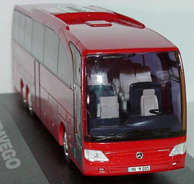 Foto 1:87 Mercedes-Benz Travego M Facelift 2006 3a Travego rot-met. Werbemodell Rietze B66000706