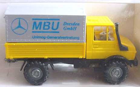 Foto 1:87 Mercedes-Benz Unimog 2a PP-LKW MBU Dresden GmbH Wiking