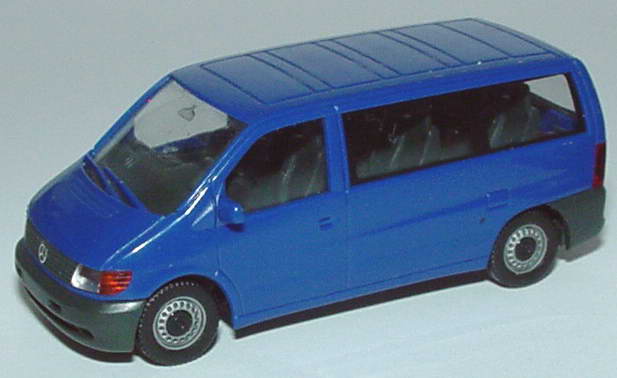 Foto 1:87 Mercedes-Benz Vito Bus blau herpa