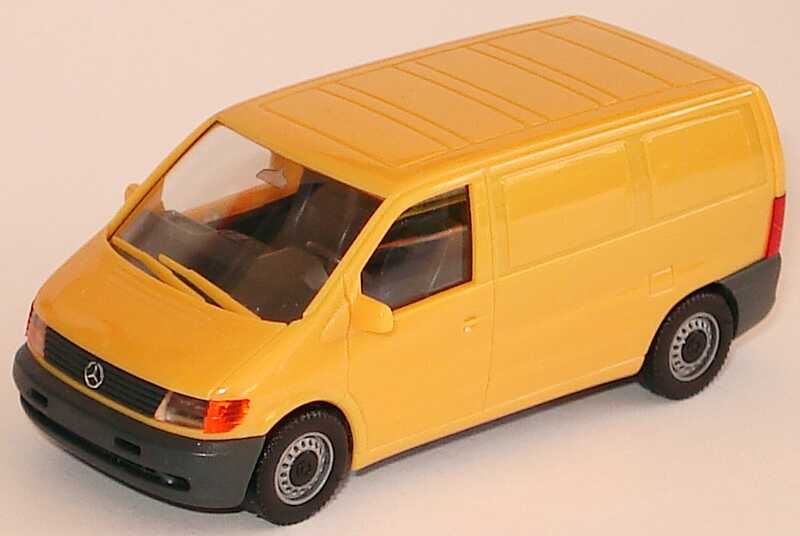 Foto 1:87 Mercedes-Benz Vito Kasten apricotgelb (ohne PC-Box) herpa B66000102