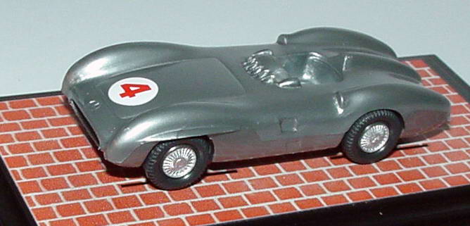 Foto 1:87 Mercedes-Benz W196 silbergrau Nr. 4 40 Jahre Grand-Prix-Sport Werbemodell Wiking