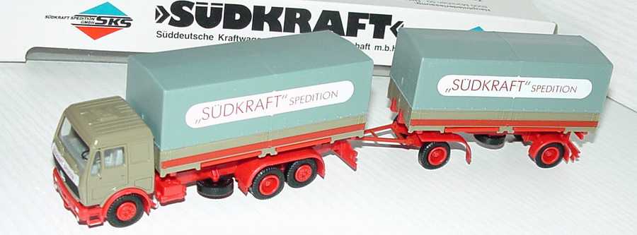 Foto 1:87 Mercedes-Benz WPPHgz 3/2 Südkraft Spedition herpa