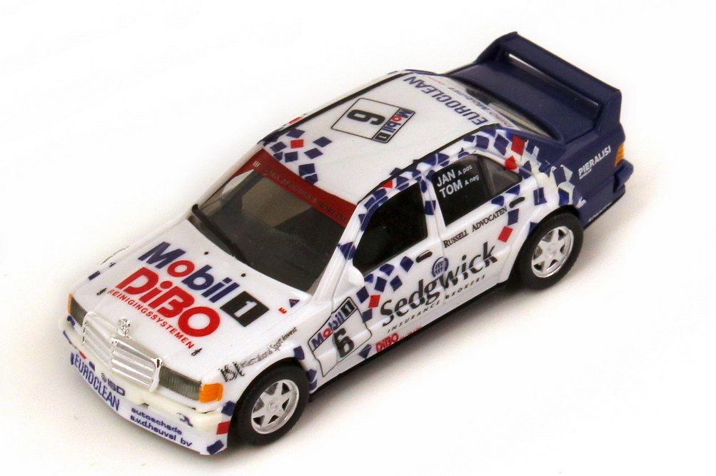 Foto 1:87 Mercedes-Benz 190E 2.5-16 Evolution I Sedgwick Nr. 6, Jan Langeberg (Top 2000 ´93) herpa 035965