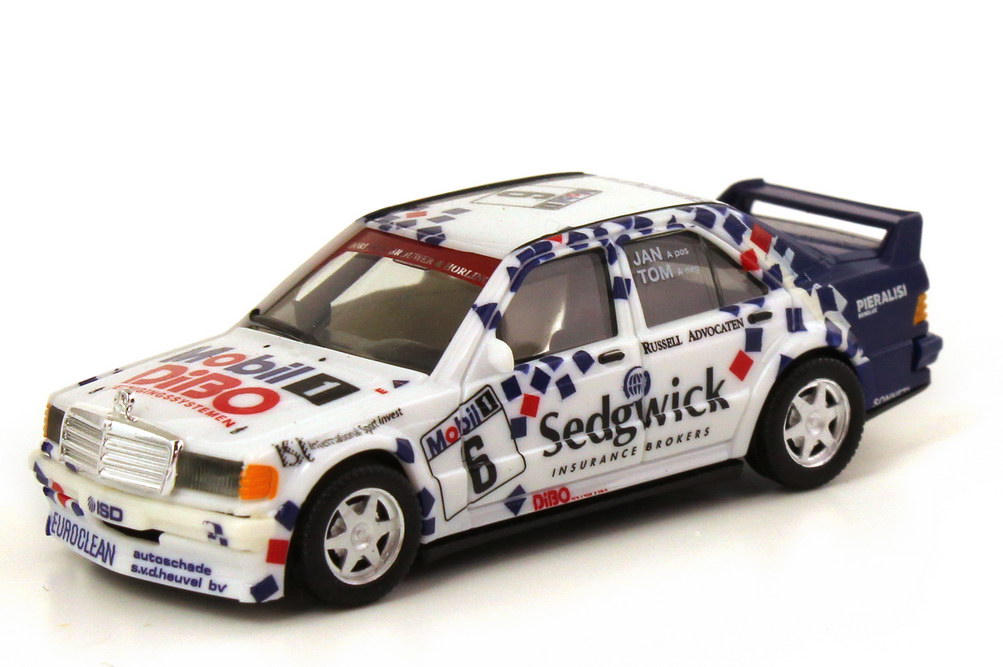 Foto 1:87 Mercedes-Benz 190E 2.5-16 Evolution I Sedgwick Nr. 6, Jan Langeberg (Top 2000 ´93) herpa 035965