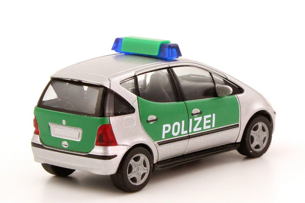 Mercedes-Benz A-Klasse Facelift (W168 MOPF) Polizei silber ...