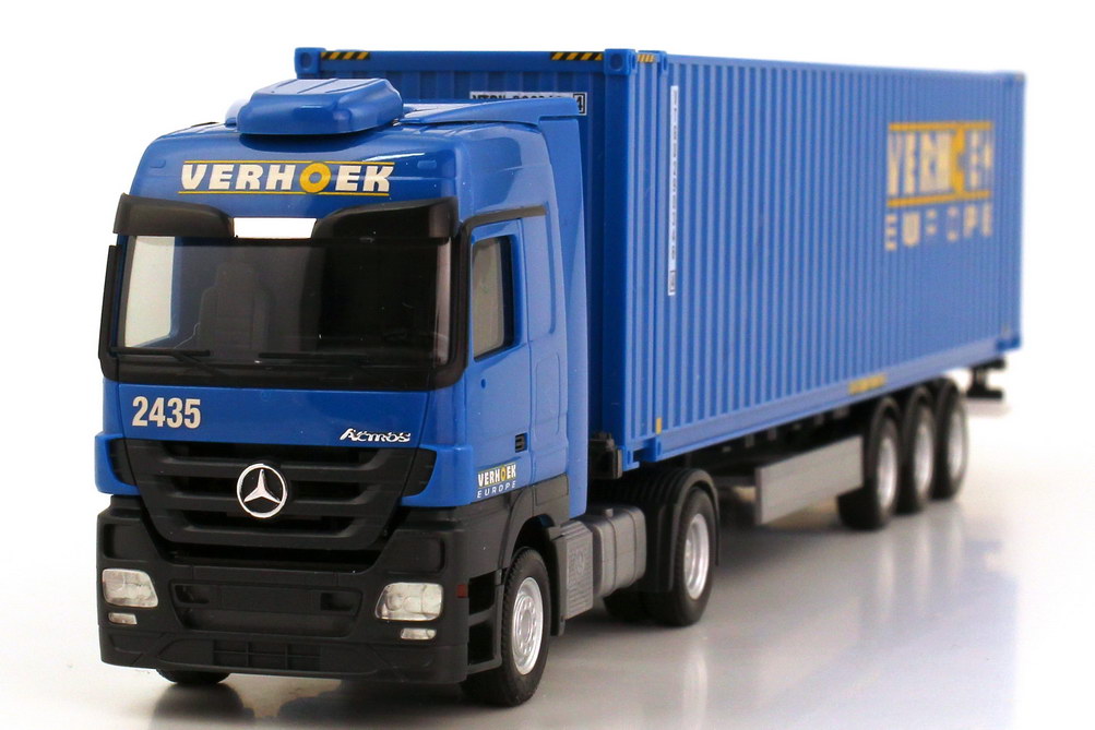 Foto 1:87 Mercedes-Benz Actros LH MP2 Fv 45ft. Container-Szg 2/3 Verhoek Europe (Niederlande) herpa 156325