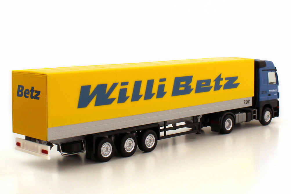 Foto 1:87 Mercedes-Benz Actros LH MP2 1844 PP-Szg 2/3 Willi Betz herpa 155854