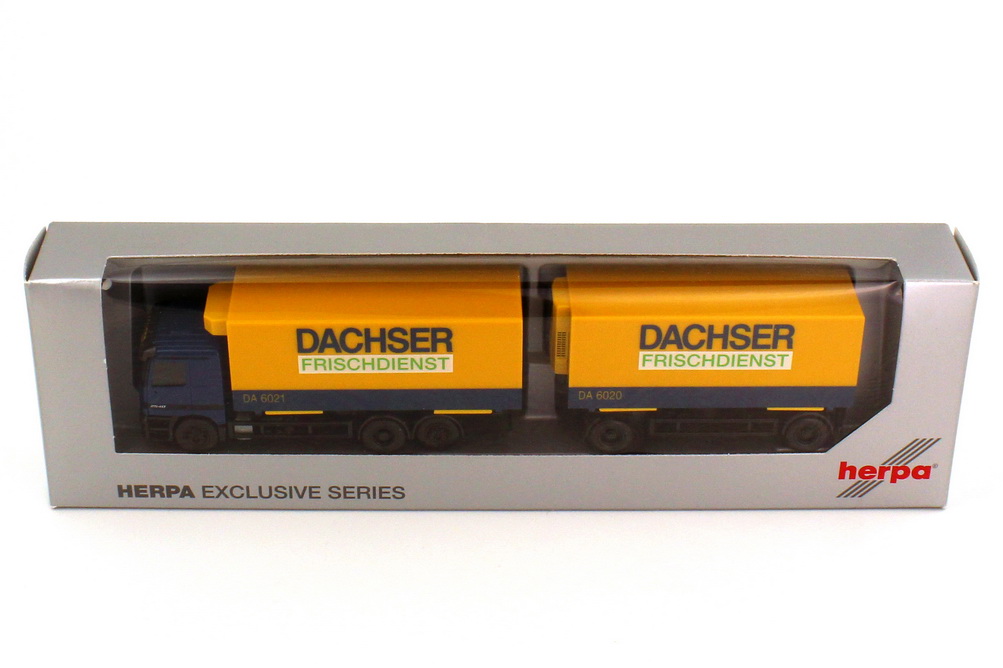 Foto 1:87 Mercedes-Benz Actros L 2540 WKüko-Hgz 3/2 Dachser Frischdienst herpa 145053