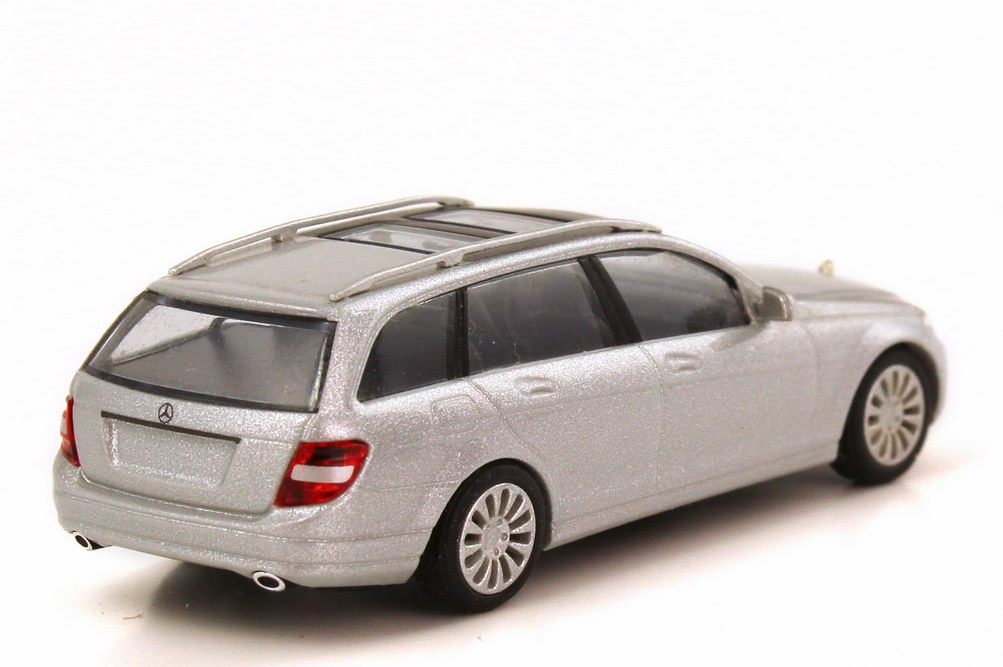 Foto 1:87 Mercedes-Benz C-Klasse T-Modell Elegance (S204) iridiumsilber-met. Busch B66962362