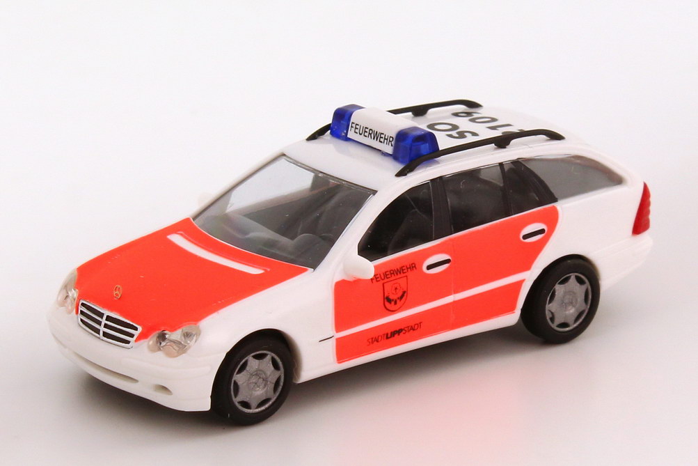 Foto 1:87 Mercedes-Benz C-Klasse T-Modell (S203) Feuerwehr Lippstadt, SO 2109 Busch 49157
