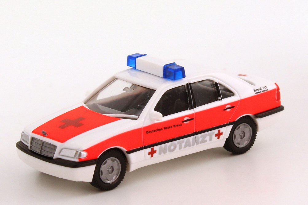 Foto 1:87 Mercedes-Benz C-Klasse (W202) DRK Notarzt NEF AMW/AWM