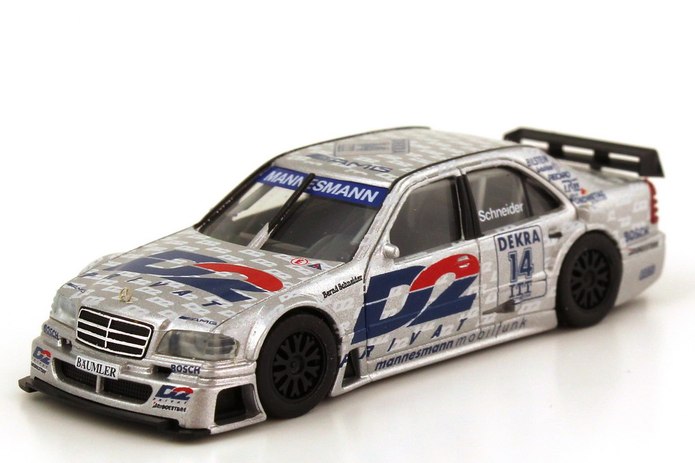 Foto 1:87 Mercedes-Benz C-Klasse C 180 (W202) DTM 1995 AMG, D2 Privat Nr.14, Schneider herpa 036504