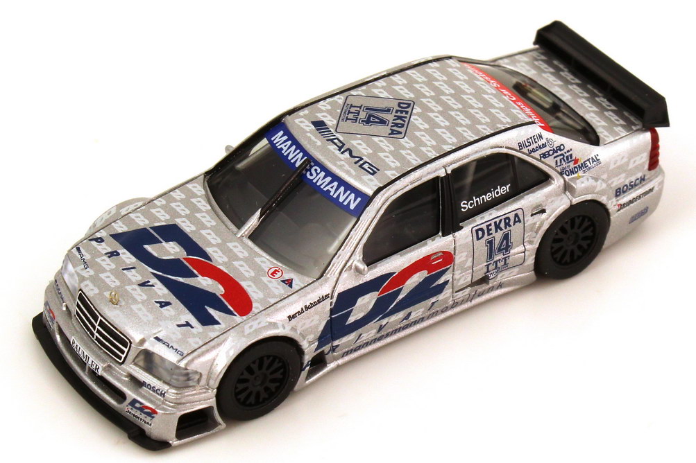 Foto 1:87 Mercedes-Benz C-Klasse C 180 (W202) DTM 1995 AMG, D2 Privat Nr.14, Schneider herpa 036504