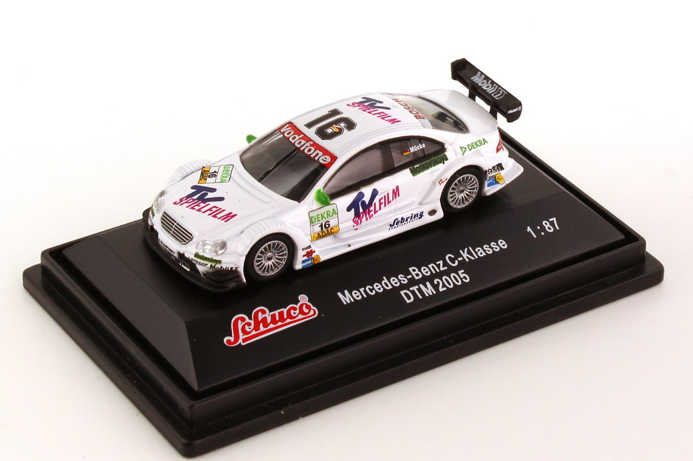 Foto 1:87 Mercedes-Benz C-Klasse (W203) DTM 2005 Mücke Motorsport, TV Spielfilm Nr.16, Stefan Mücke Schuco 25054