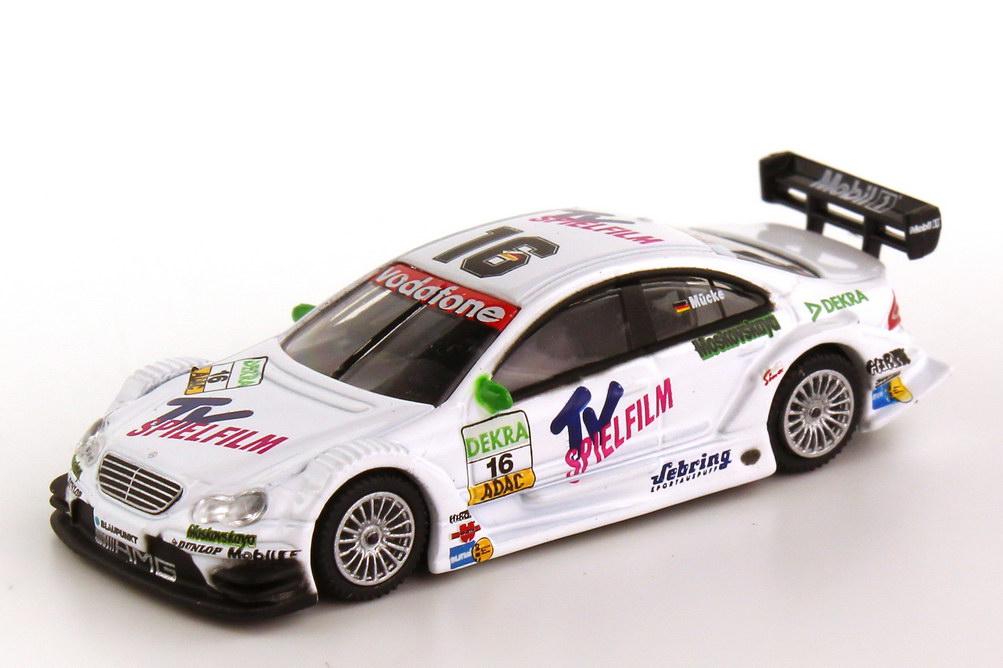 Foto 1:87 Mercedes-Benz C-Klasse (W203) DTM 2005 Mücke Motorsport, TV Spielfilm Nr.16, Stefan Mücke Schuco 25054