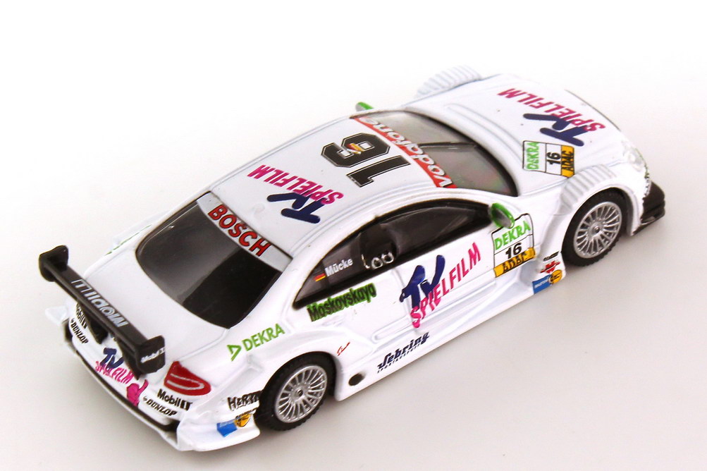 Foto 1:87 Mercedes-Benz C-Klasse (W203) DTM 2005 Mücke Motorsport, TV Spielfilm Nr.16, Stefan Mücke Schuco 25054