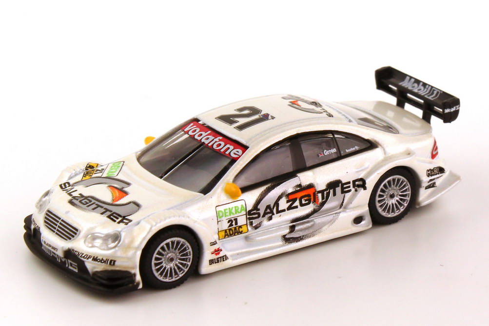 Foto 1:87 Mercedes-Benz C-Klasse (W203) DTM 2005 Persson, Salzgitter Nr.21, Green Schuco 35039