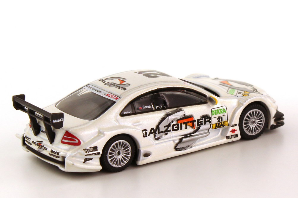 Foto 1:87 Mercedes-Benz C-Klasse (W203) DTM 2005 Persson, Salzgitter Nr.21, Green Schuco 35039