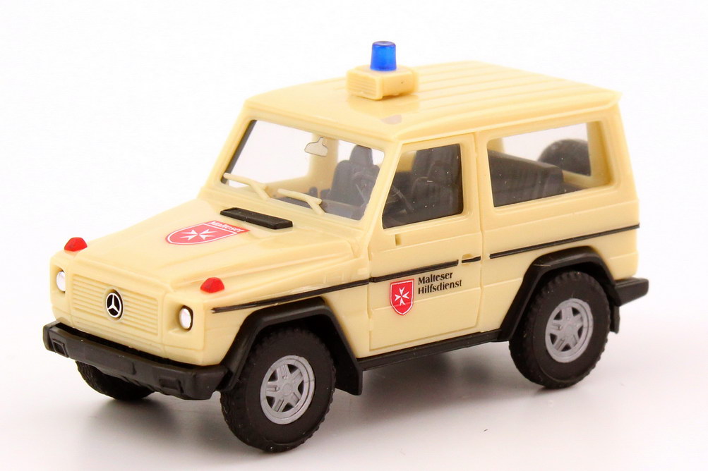 Foto 1:87 Mercedes-Benz G-Modell 300GE (W463) Malteser Hilfsdienst herpa 231732