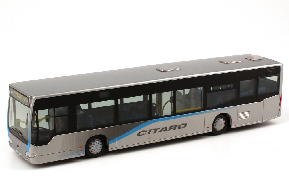 Foto 1:87 Mercedes-Benz O 530 Citaro Facelift grau-met. Citaro 083 Sport-Arena - Werbemodell - Rietze B66000786