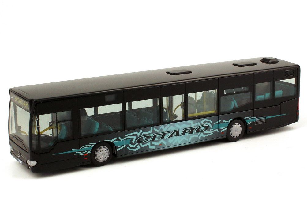 Foto 1:87 Mercedes-Benz O 530 Citaro Facelift schwarz/türkis Citaro (083, Sport-Arena)Werbemodell Rietze B66960228