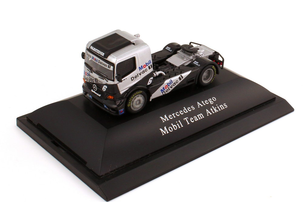 Foto 1:87 Mercedes-Benz Race Atego ETRC 1999 Team Atkins, Mobil Nr.6, Steve Parrish Werbemodell MGM B66000370