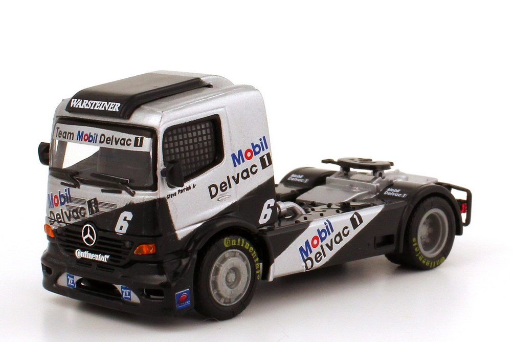 Foto 1:87 Mercedes-Benz Race Atego ETRC 1999 Team Atkins, Mobil Nr.6, Steve Parrish Werbemodell MGM B66000370
