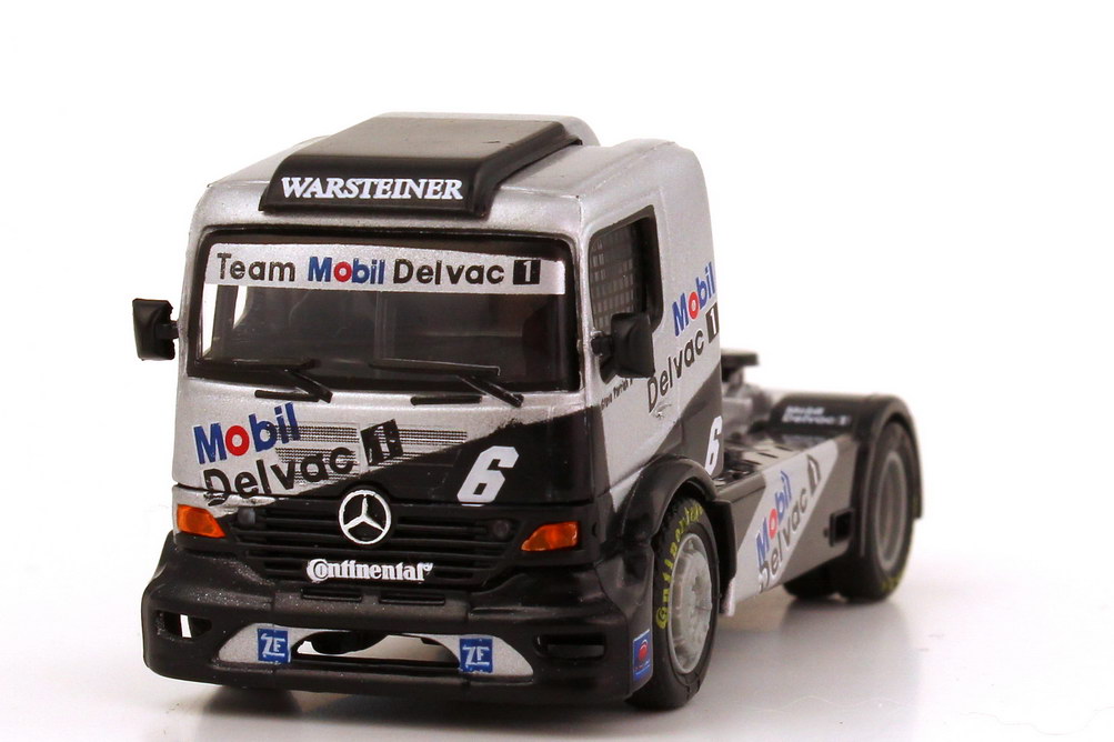 Foto 1:87 Mercedes-Benz Race Atego ETRC 1999 Team Atkins, Mobil Nr.6, Steve Parrish Werbemodell MGM B66000370