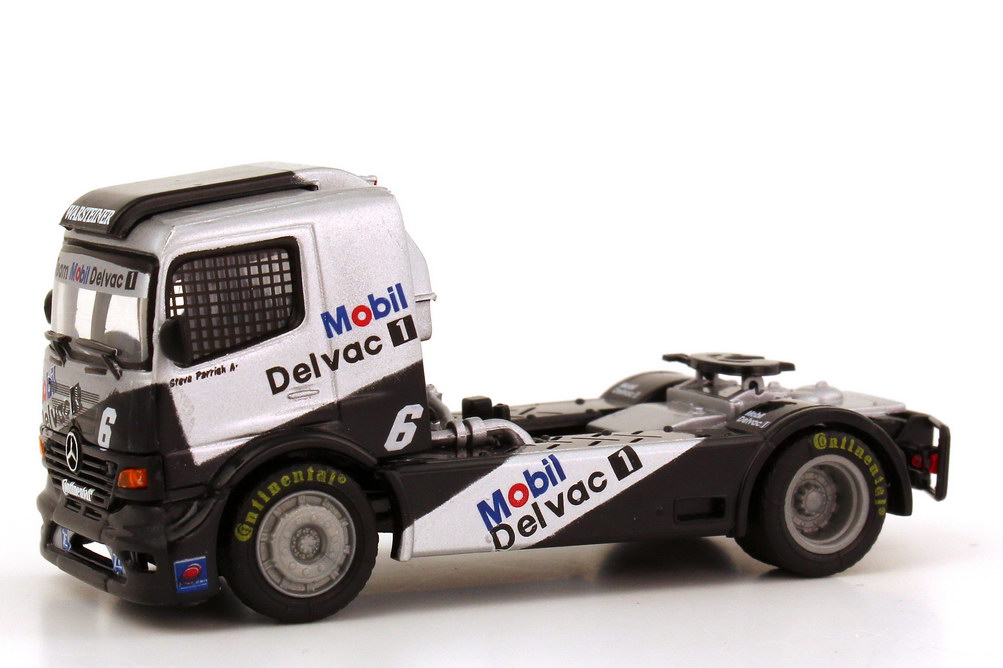 Foto 1:87 Mercedes-Benz Race Atego ETRC 1999 Team Atkins, Mobil Nr.6, Steve Parrish Werbemodell MGM B66000370