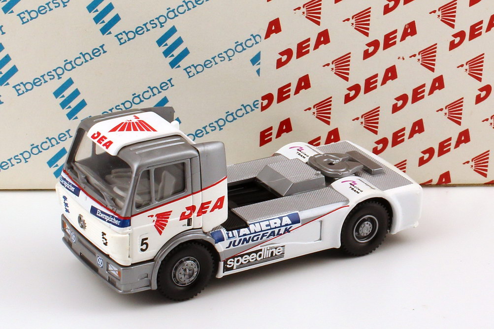 Foto 1:87 Mercedes-Benz SK 1450 S Renntruck ETRC 1991 DEA Nr.5 Werbemodell Wiking B66000002