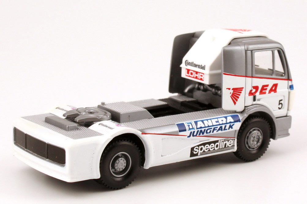 Foto 1:87 Mercedes-Benz SK 1450 S Renntruck ETRC 1991 DEA Nr.5 Werbemodell Wiking B66000002