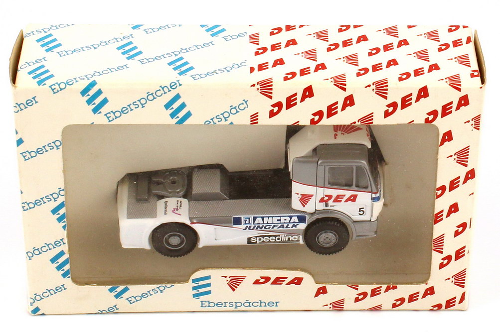 Foto 1:87 Mercedes-Benz SK 1450 S Renntruck ETRC 1991 DEA Nr.5 Werbemodell Wiking B66000002