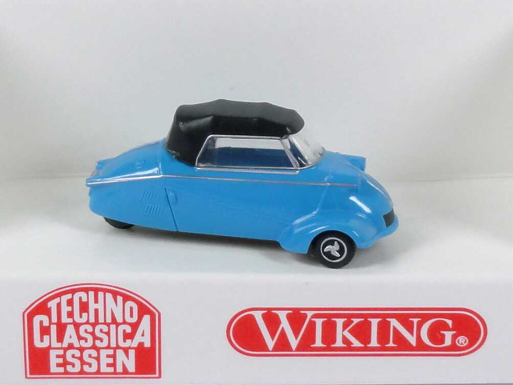 Foto 1:87 Messerschmitt KR 201 hellblau Techno Classica Essen Wiking 81202