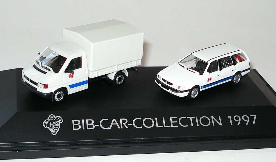 Foto 1:87 Michelin BIB-Car-Collection 1997 (VW T4 PP DB + VW Passat Variant ´94 DB) herpa