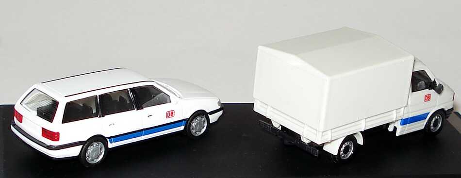 Foto 1:87 Michelin BIB-Car-Collection 1997 (VW T4 PP DB + VW Passat Variant ´94 DB) herpa