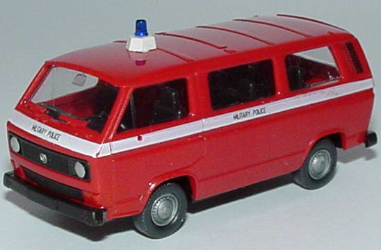 Foto 1:87 Military Police Set-Packung (VW T3 Bus + VW T3 Kasten (Traffic Patrol)) Roco 814
