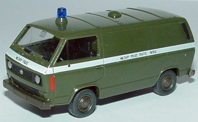 Foto 1:87 Military Police Set-Packung (VW T3 Bus + VW T3 Kasten (Traffic Patrol)) Roco 814