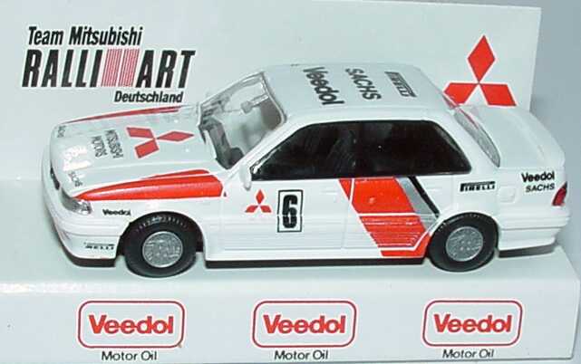 Foto 1:87 Mitsubishi Galant VR4 Rallye Mitsubishi Motors Nr. 6 (Ralli Art Sondermodell) Rietze