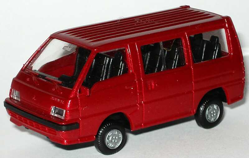 Foto 1:87 Mitsubishi L300 II Bus 4WD rot-met. Rietze 20220