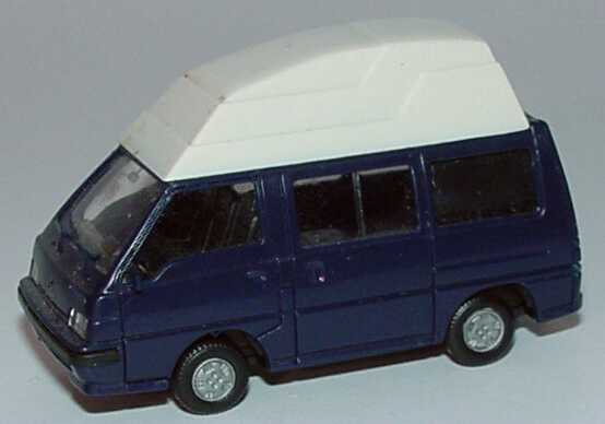 Foto 1:87 Mitsubishi L300 II Bus Hochdach dunkelblau Rietze