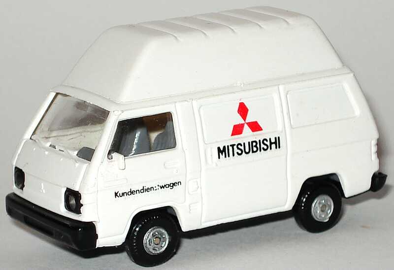 Foto 1:87 Mitsubishi L300 I Kasten Hochdach Mitsubishi Kundendienstwagen Rietze 30050